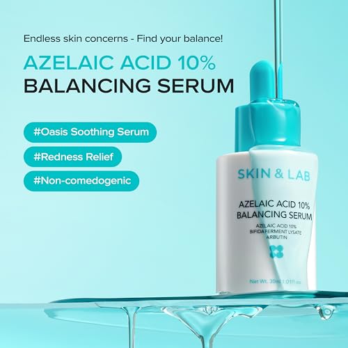 Azelaic Acid Serum 10% for Blemish-Prone Skin - Lightweight, Soothing & Pore Refining