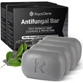 Antifungal Soap for Active Skin - 4 Pack Medicated Bar for Athlete’s Foot & Jock Itch