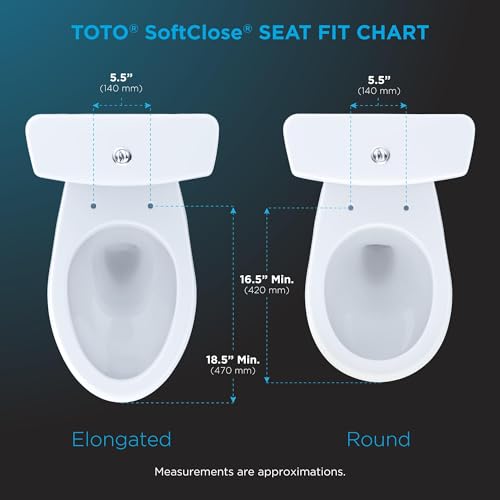 SoftClose Elongated Toilet Seat and Lid - Cotton White