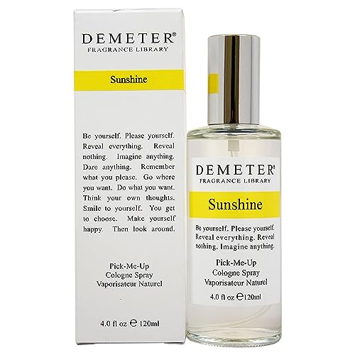 Demeter Sunshine Cologne Spray 4 Oz - US Made, Romantic Fragrance