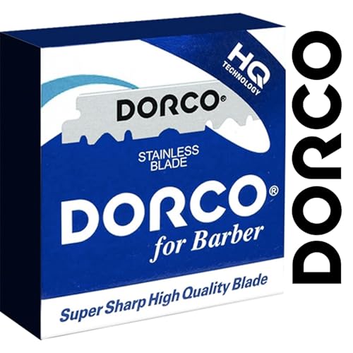 Dorco 1000-Count Single Edge Razor Blades – 10 Boxes (100 Blades Each)
