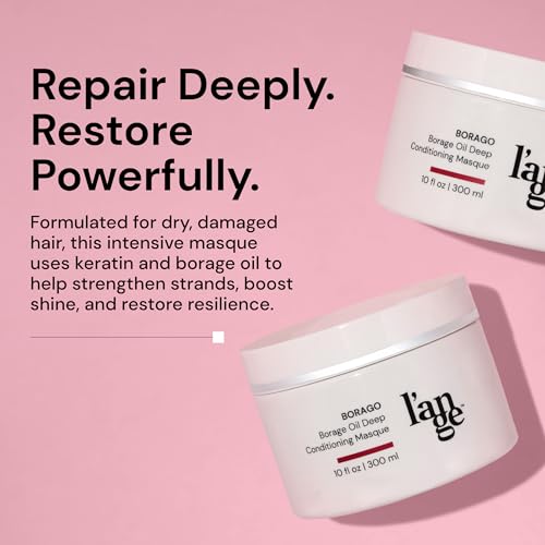 Deep Conditioning Hair Mask for Damaged Hair - 10 oz - Sulfate-Free, Color-Safe, Keratin Repair
