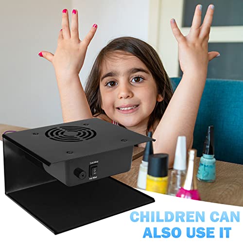 GGAIFbp 300W Nail Dryer Fan for Regular & Gel Polish Hot & Cool Air