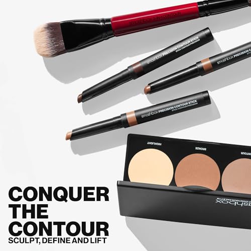 Contouring Makeup Brush Dual-Ended Sculpt & Blend Tool for Face & Highlighting