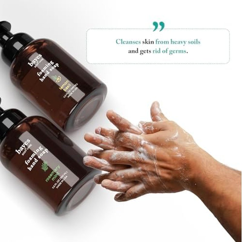 Foaming Hand Soap - Aromatic and Nourishing Hand Wash, Infused with Essential Oils - USDA Certified Biobased - 11.5 Ounce, Eucalyptus Lavender, 2 Pack