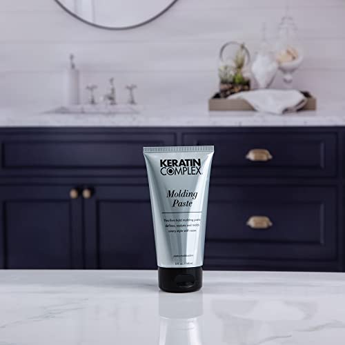 Keratin Hair Molding Paste - Flexible Hold & Shine - 5 fl oz