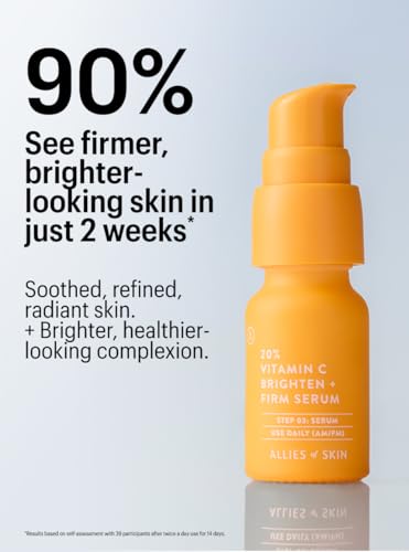 Allies of Skin 7 Days Brightening Skin Care Kit with Vitamin C & Peptides
