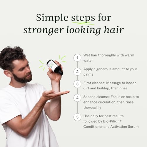 Men's Hair Growth Shampoo - Strengthen & Revitalize Hair, 250ml