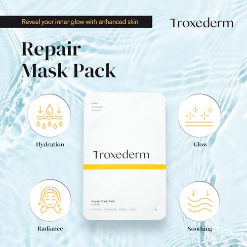 Moisturizing Face Mask Set with Niacinamide & Adenosine – Hydrating Korean Skin Care