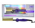 Hot & Hotter Ceramic Hair Pressing Comb - Purple & Gold, 450°F, Dual Voltage