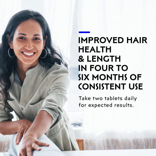 Elon R3 Extra Strength Hair Growth Supplements - 60 Count Pack of 2 with Biotin & Collagen