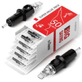 Disposable Tattoo Needle Cartridges with Membrane - Curved & Round Magnum Shader EN05-50-1223RM (Variation of 1223RM)