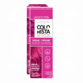 Semi Permanent Metallic Pink Hair Color Mask - Pack of 2 - Colorista