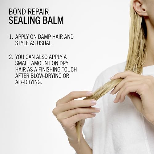 BlondMe Bond Repair Sealing Balm for Blonde & Grey Hair 2.5 Fl Oz
