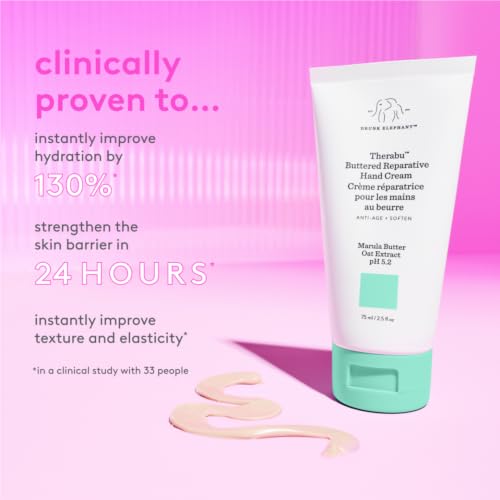Drunk Elephant Therabu Hand Cream 75ml - Rejuvenating & Cruelty-Free Skin Care