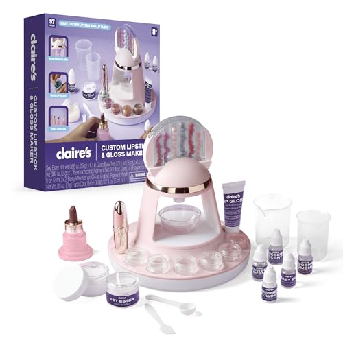 DIY Lipstick & Lip Gloss Making Kit - 97-Piece Creative Makeup Set for Kids & Teens
