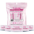 mivida Hypoallergenic Individually Wrapped Makeup Remover Wipes With Vitamin E, Ultra Soft, Makeup Remover Wipe Individually Wrapped, Fragrance Free, 40 Count Makeup Wipes Individually Wrapped