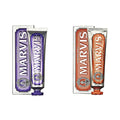 Marvis Jasmine Mint & Ginger Mint Toothpaste Set - 3.8 oz, Made in Italy