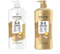 Pantene 5 in 1 Moisturizing Shampoo & Conditioner Set - Stronger, Shiny Hair