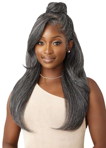 Outre Lace Front Wig 13x6 Deep Auburn with Pre-Plucked Hairline & Elastic Band