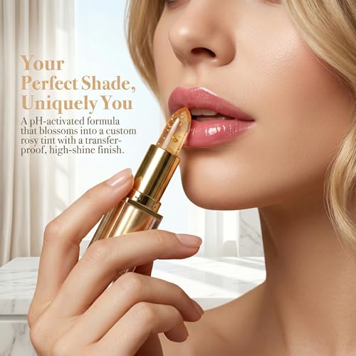 pH Adjusting Lipstick Transferproof Clear Gloss for Mature Lips – ZOYYE