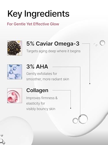 Gentle Collagen & AHA Glow Toner for Radiance and Youthful Skin