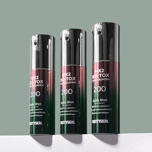 PRETTYSKIN MX2 Bio-Tox Needle Shot 200 Serum with Cica & Collagen - 1.16 Fl Oz - Variation: Eedle Shot Cica / 1.16 Ounce