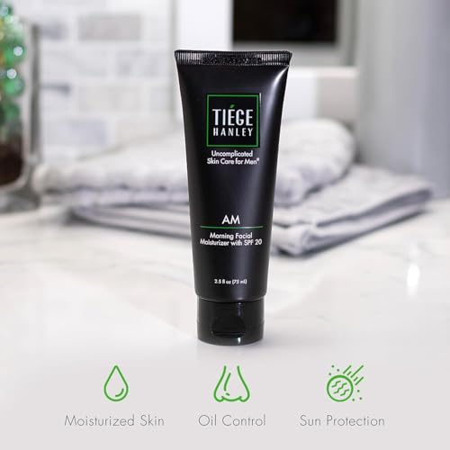 Men's Face Moisturizer Set - AM & PM Sensitive Skin Hydrating & Anti-Aging