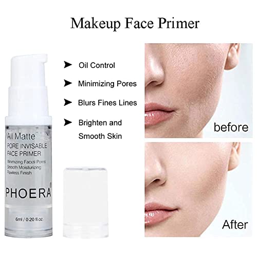 PHOERA Full Coverage Foundation 2024 New Matte Natural Finish Medium Coverage 1 oz N02/Nude — Ideal for Mature & Wrinkled Skin
