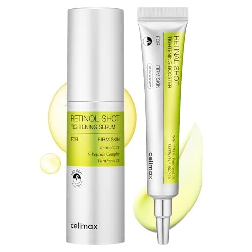 celimax Retinal Booster 15ml + Retinol Serum 30ml, Anti-aging Gift Set