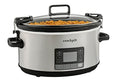 Slow Cooker - 7 Quart Programmable Crock-Pot with Digital Timer & Locking Lid