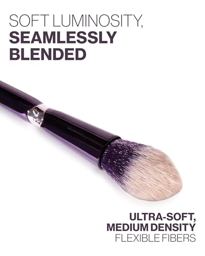 Anisa Beauty Tapered Highlighter Makeup Brush - Vegan, Precise Face Highlighting Tool