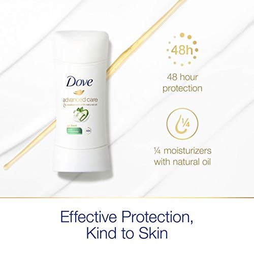 Dove Advanced Care Cool Essentials Antiperspirant Deodorant 2.6 oz Pack of 3