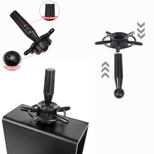 2 Pack Mannequin Clamp Stand for Hairdresser Chairs, Easy to Use & Stable