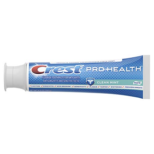 Crest Pro-Health Smooth Formula Toothpaste with Clean Mint - Pack of 3, 4.6 oz