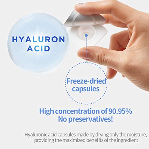 WELLAGE Real Hyaluronic Acid Hydrate One Day Kit Serum 7ea, Korean Beauty Secret Ampoule, High Concentration HA Ceramide 8 Herbal Extracts for Firming and Moisturizing Special Day Care