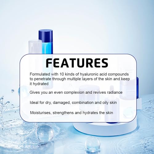 MISSHA Super Aqua Ultra Hyalron Emulsion - Hydrating & Brightening Moisturizer, 4.39 fl oz