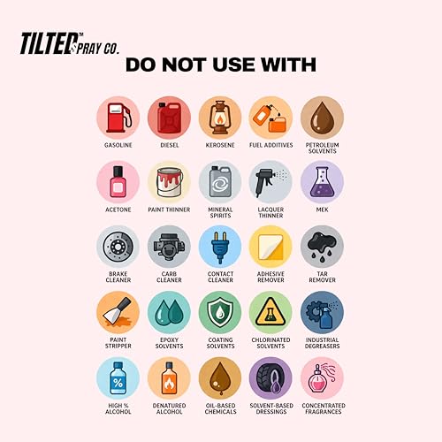 Tilted 360 Spray Bottle Adapter - Universal Reusable Spray Nozzle - Variation 6