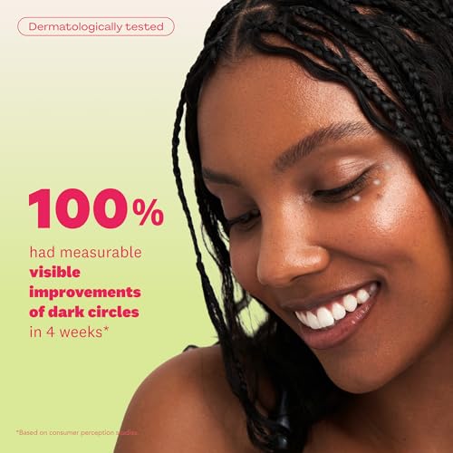 Vegan Rice Water Bright Eye Cream for Dark Circles & Hydration - Korean Skin Care