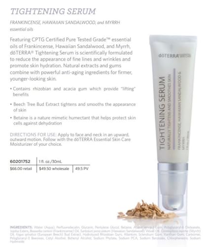 Anti-Aging Face Serum with Peptides & Brightening Extracts - 1 fl oz