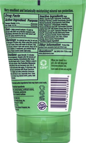 Mineral Sunscreen Lotion SPF 30 - Fragrance-Free, Sensitive Skin, 3 oz Pack of 2