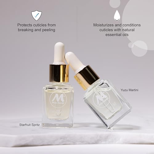 Mia Secret NEW Cuticle Oils 2025 luxury scent Salon and DIY MADE IN USA (17ml, Starfruit Spritz)