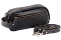 Genuine Leather Men’s Travel Toiletry Bag - Dopp Kit & Crossbody Organizer