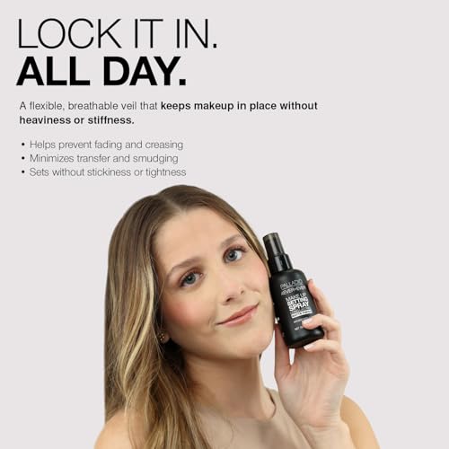 Palladio 4 Ever and Ever Make Up Setting Spray, Longlasting, Instantly Sets and Secures Makeup for All Day Wear (Dewy Finish), 100 ml