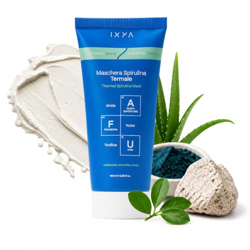Thermal Spirulina Hydrating Face Mask - Nourishing Algae Mask for Dry Skin, 3.3 oz