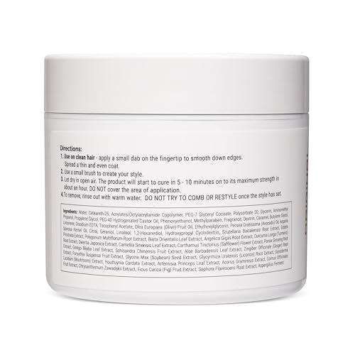 Instant Control Edge & Braid Gel - 8 Ounce Water Soluble Hair Styling Pomade