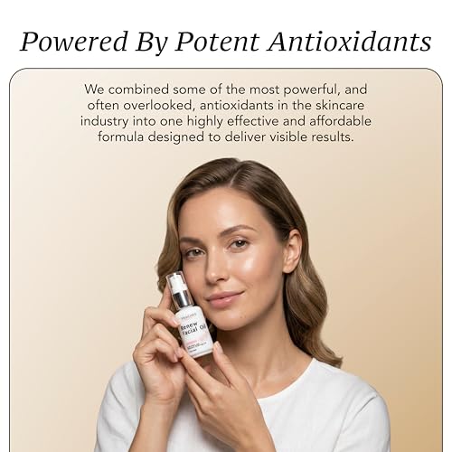 Face Oil with Squalene & Grape Seed Oil - Hydrating & Elasticity Support 1 oz