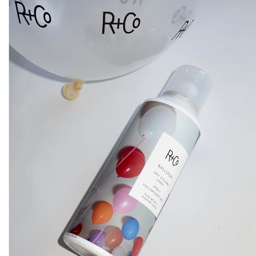 R+Co BALLOON Dry Volume Spray ? Lightweight Hair Volumizer, Adds Lift & Texture, All Hair Types