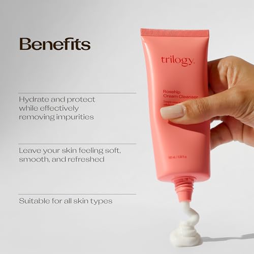Gentle Rosehip & Prickly Pear Facial Cleanser - Nourishing & Hydrating