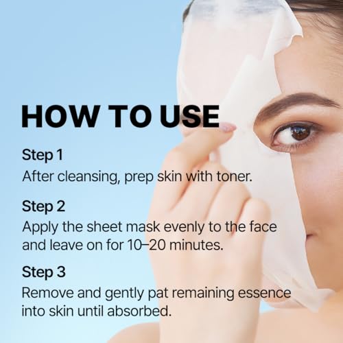 Oligo Hyaluronic Acid Watery Skin Mask – 10 Sheets, Hydrating Sheet Mask